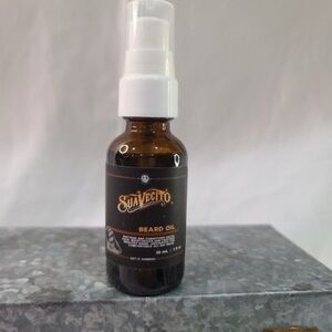 Men’s Suavecito Beard Oil & Facial Hair w/ pump 1fl oz  BNIB